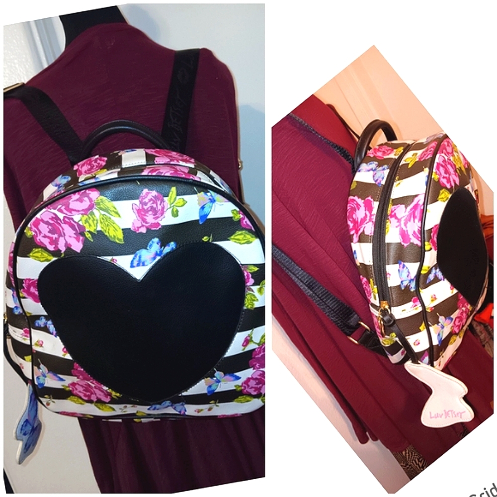 Fabulously cute Betesy Johnson backpack